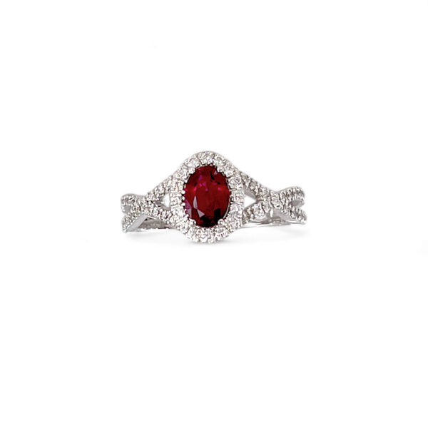 Anello  rubino e diamanti BELLE EPOQUE ART. AN1050