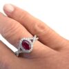 Anello  rubino e diamanti BELLE EPOQUE ART. AN1050