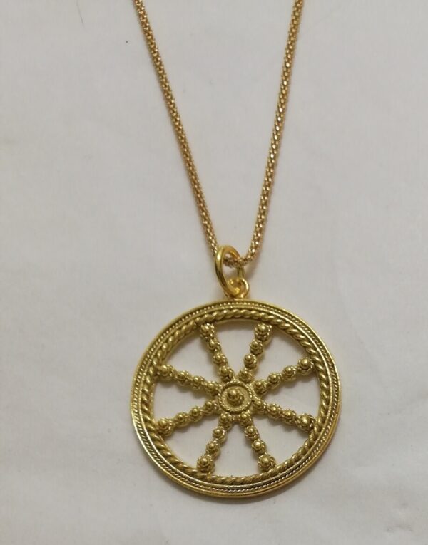 Sicily Line Pendant Necklace