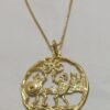 27 gioielleria palermo Necklace with pendant in Sicily Line ART.027