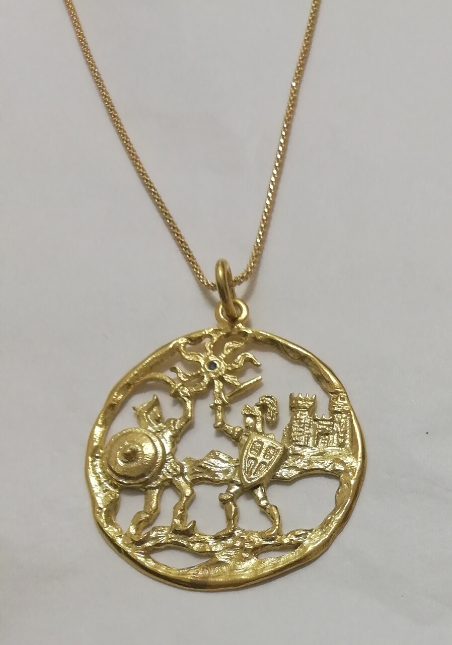 27 gioielleria palermo collana-con-pendente-linea-sicilia