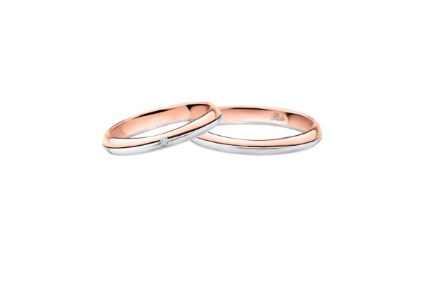 Fedi nuziali Polello art. 3068DBR-3068UBR