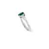 Anello smeraldo oro bianco GEMME art. AN1065