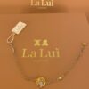 66ea5df6 dba7 4aa7 a6b8 0570e70ad16a gioielleria palermo LA LUI' bracciale bimba argento 925% medaglione plac. oro pave' zirconi