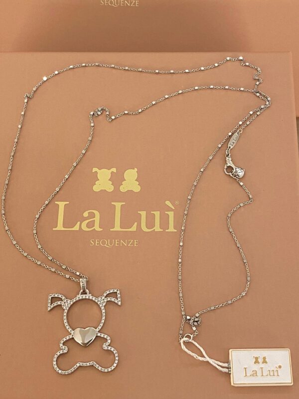 945465a3 f85e 48c4 bb17 6e4ba1bbb3f0 gioielleria palermo LA LUI' collana bimba argento 925% pendente traforato pave' zirconi
