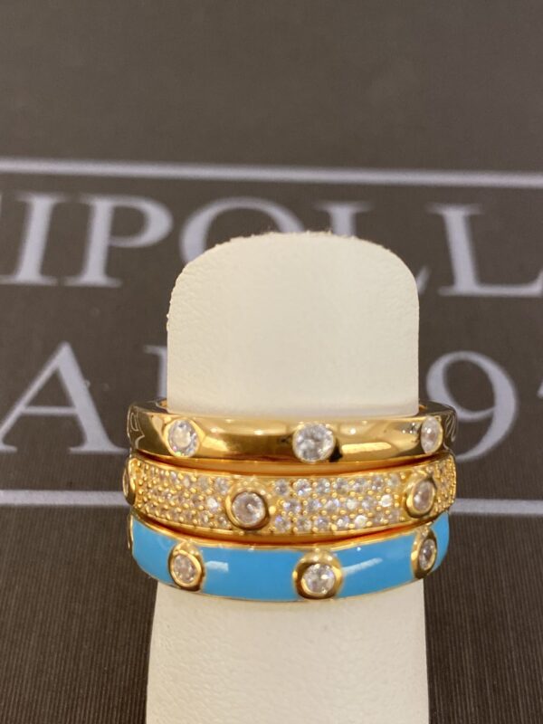 IMG 2054 scaled gioielleria palermo anello in argento 925% yellow gold e smalto