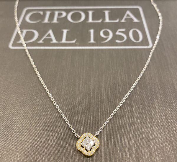 IMG E1859 scaled gioielleria palermo 925% two-tone silver crewneck