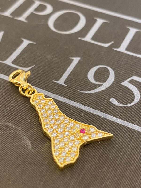 Pendente sicilia argento 925 dorato gioielleria palermo cipolla gioielli 2 gioielleria palermo Pendente sicilia argento 925% dorato