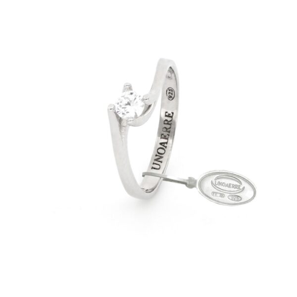 Unoaerre Anello in argento bianco gioielleria gioielleria palermo Unoaerre Anello in argento bianco 721YAF2090400