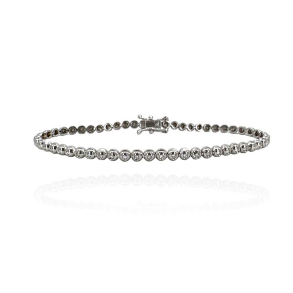 Bracciale tennis  in oro e diamanti CIPOLLINA Art. BR243