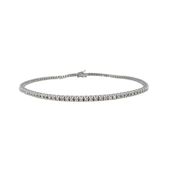 Tennis bracelet with DESISERIO gold diamonds Art.BR325