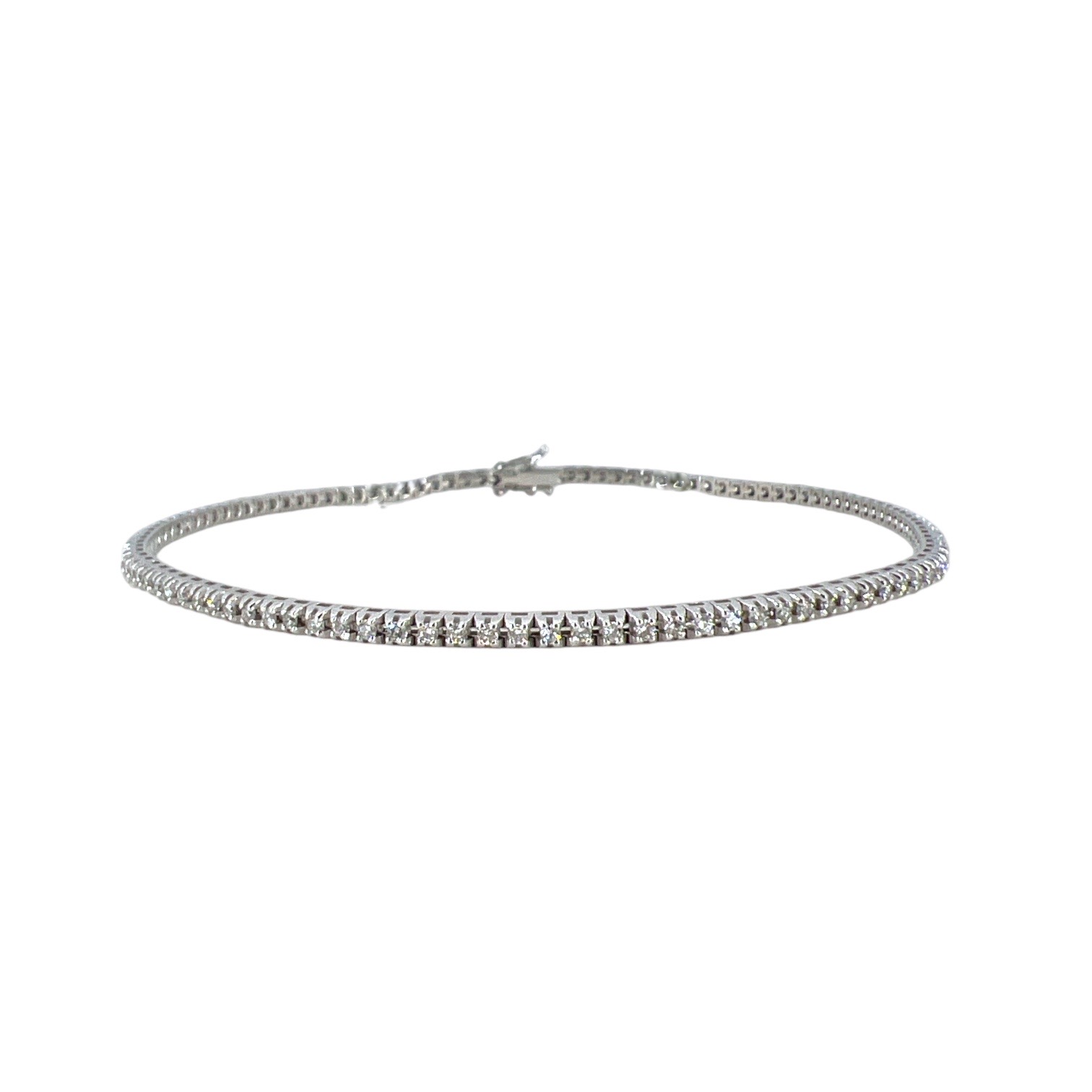 Tennis bracelet with DESISERIO gold diamonds Art.BR325