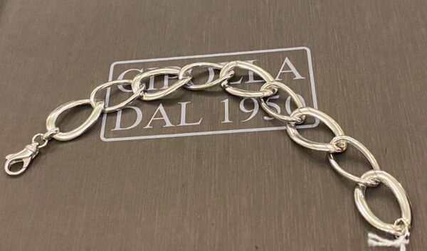 0dfcd37a 1de9 493d b071 0edee38206a1 gioielleria palermo bracciale maglia catena argento 925% art. 545679
