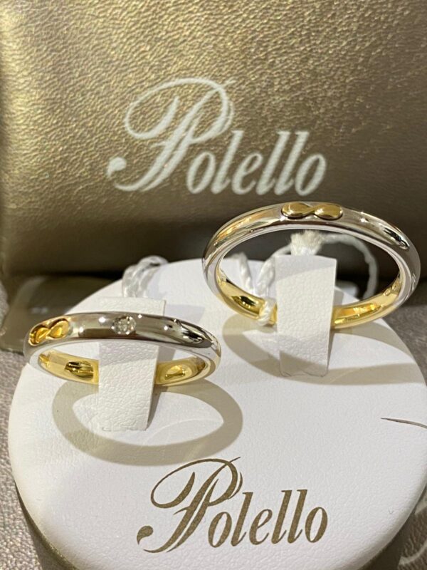 4d0f3b75 cd01 4ddf a602 de220e82984f gioielleria palermo Fedi Polello in oro giallo e bianco 750% art. 2710DBG-2710UBG