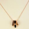 d8a70309 112d 4341 b164 becf9dc63f4b gioielleria palermo LABRIORO argento 925% rose gold smalto nero e cristalli