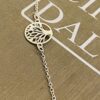 bracciale albero della vita argento 925% white gold