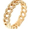 104XA00442QQGDR. 800x800 2 gioielleria palermo Anello diamanti maglia a catena in oro rosa Art. 104XA00442QQGD ROSA