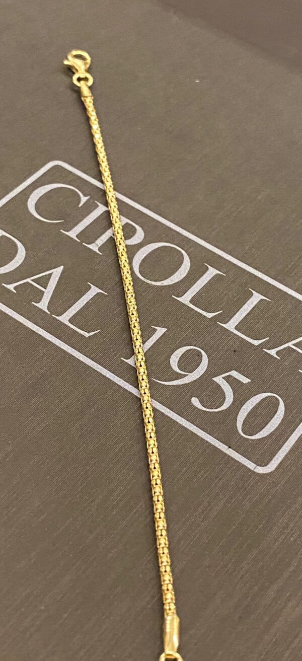 23fe1868 adbd 431e 9e4b 3b856d39d6b1 gioielleria palermo bracciale minimal argento 925% dorato arrt. ARGFO
