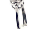 Solitaire ring pavè diamonds gold DROPS OF LIGHT ART. 141153
