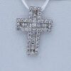 Cross pendant in white gold and diamonds Art.PD00231
