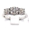 Trilogy ring with diamond pavé art.6645824