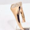 Chevalier ring with diamonds art.634A01DP