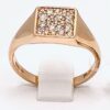 Chevalier ring with diamonds art.634A01DP
