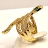 d083c90c 67a4 4959 8aa9 34429d67909e gioielleria palermo Anello serpente con cristalli