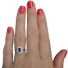 Anello Zaffiro e diamanti BON TON Art. AN1311