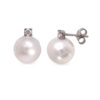 Earrings of pearls and diamonds art. ORP226