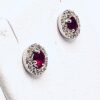 1ebaaa83 16bb 454e 998c d2e370d071b8 gioielleria palermo BELLE EPOQUE Gold and Diamonds Rubies Earrings Art. 250187