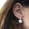 Pearl and diamond earrings art.ORP246