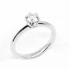 Anello solitario di diamanti  GIGLIO art.AN2907