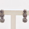 Earrings Trilogy Gold and Diamonds DROPS OF LIGHT Art. OR1066