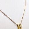 081f14dd d1ed 43af b957 4fc10e81b1be gioielleria palermo Pendant in satin gold and diamonds art.RS225XG