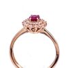 IMG 3541 1 gioielleria palermo Anello rubini diamanti e oro rosa BON TON art.AN2399