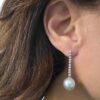 Orecchini di perle AUSTRALIA e diamanti art. ORP220