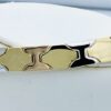 Bracciale uomo oro giallo,bianco,rosa 750% GR. 18,50 ART. BRUC01