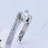 IMG 5325 gioielleria palermo Solitaire diamond ring in white gold 750% HUGS ART.AN1571