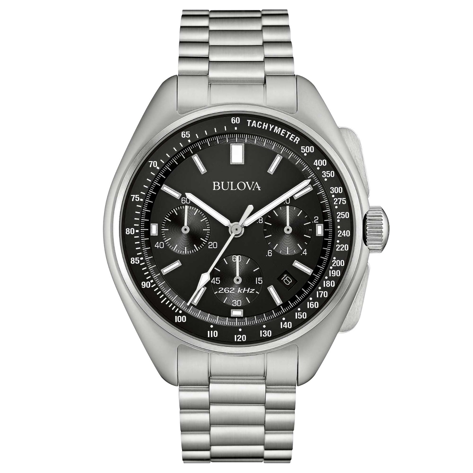 bulova lunar pilot variante braccialetto acciaio gioielleria palermo