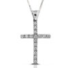 Gold and diamonds cross pendant DESIDERIO Art. CR102