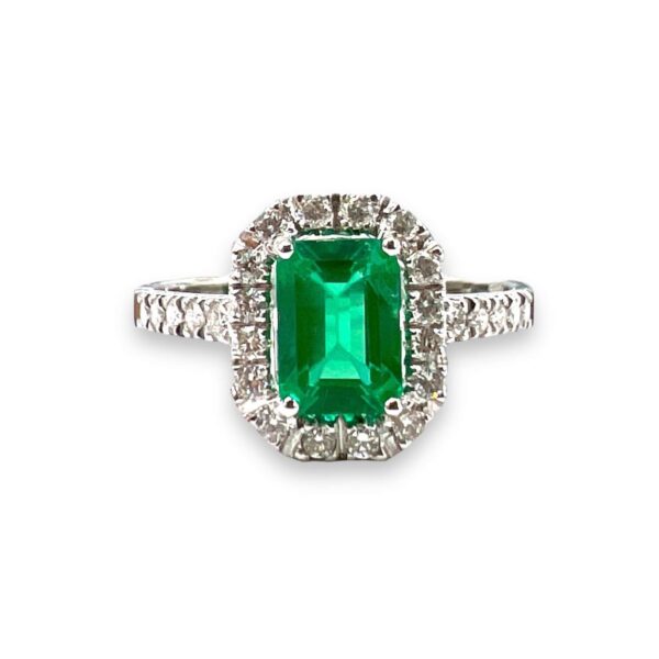 Anello smeraldo e diamanti BELLE EPOQUE art. AN2322