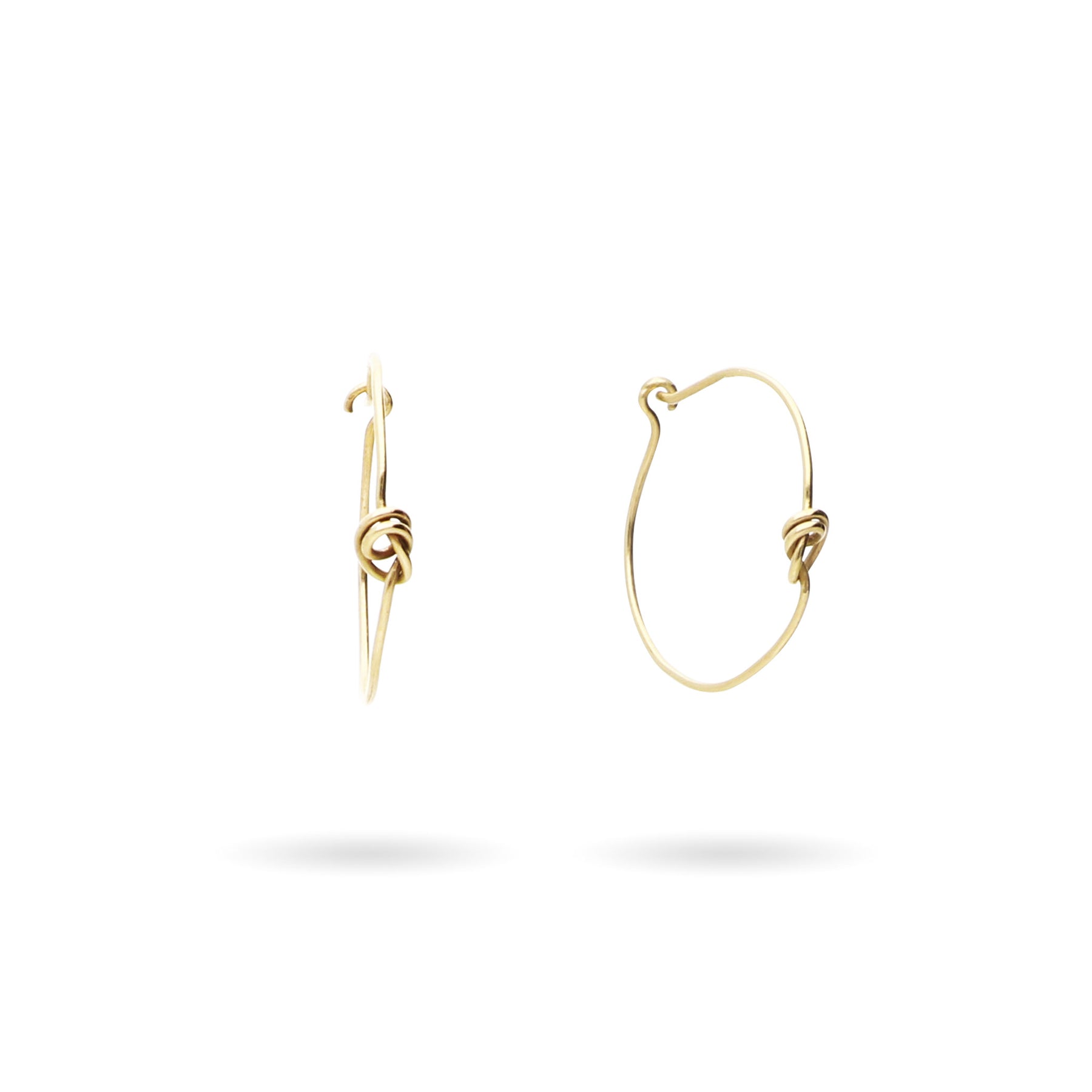 Orecchini Cupido Oro Giallo 9kt con nodino