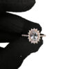 Anello Acquamarina Oro e Diamanti BON TON Art. AN2506-1