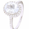 Anello acquamarina in oro  e diamanti BELLE EPOQUE Art. 326367R02ACM
