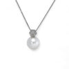 Girocollo perla diamanti e oro art. CDP53-16
