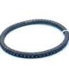 Bracciale tennis uomo in titanio art.BBR5PT_M