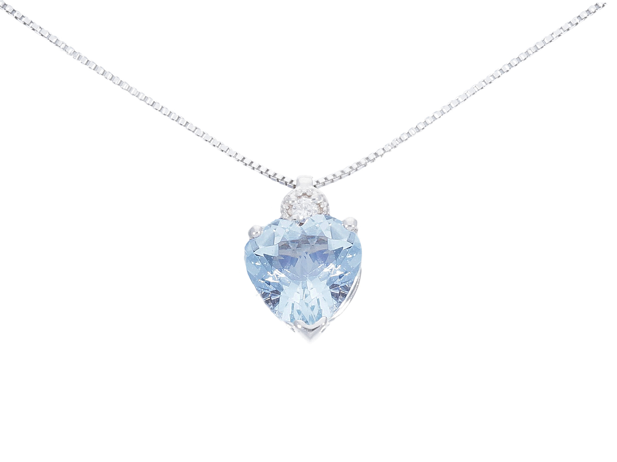 Girocollo acquamarina e diamanti Art. 244591