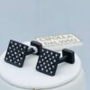 gemelli ititanio diamanti cipolla dal 1950 gioiellieri palermo gioielleria palermo Gemelli in titanio e diamanti Art.98WBGEM