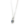 Girocollo zaffiro oro  e diamanti BON TON  Art. CD623